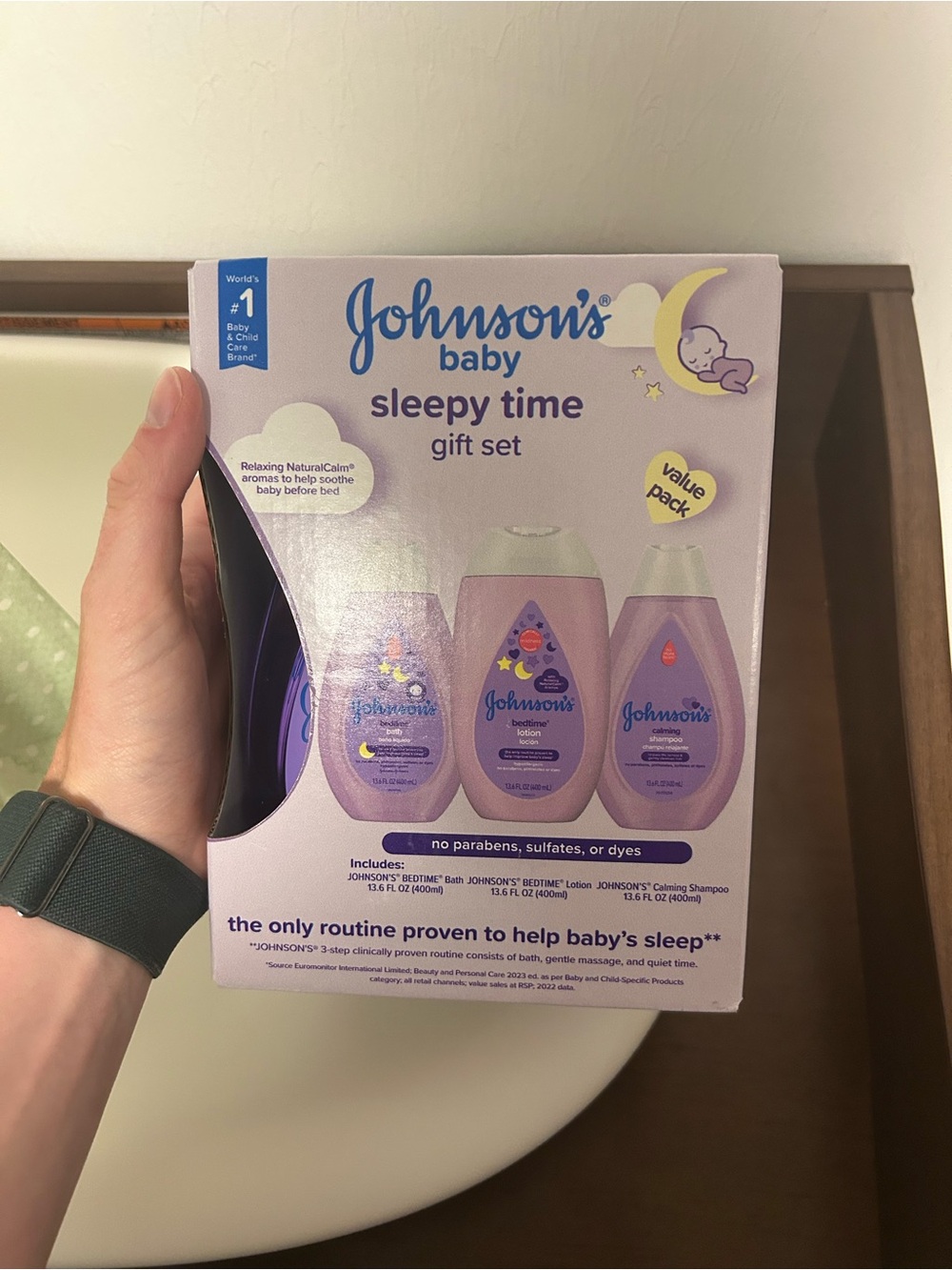 Johnson's Baby Sleepy Time Gift Set - Lavender